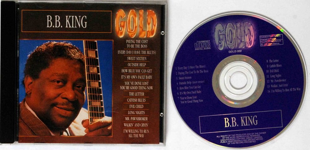 (CD) B.B. King - Gold