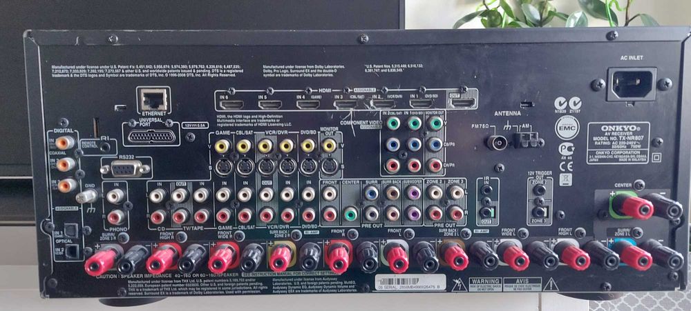 Amplituner Onkyo TX NR-807