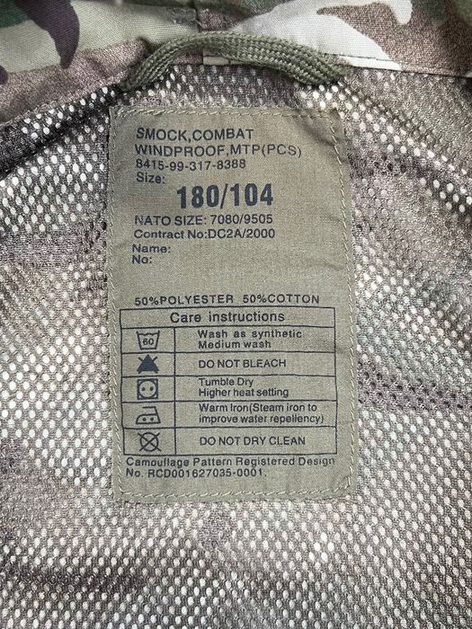 Kurtka Camo Military Smock Combat Windproof