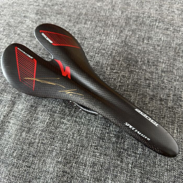 UNIKAT! Karbonowe Siodełko Specialized Toupe z Autografem Michała Kwiatkowskiego!