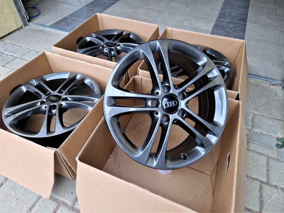 Alufelgi 17 5x112 Audi A3 A4 Q2 Q3 Seat Leon Exeo Altea Ateca 810#