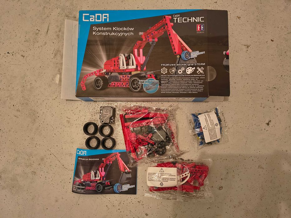 Zestaw clocków CADA Technic Koparka pull back C52012W