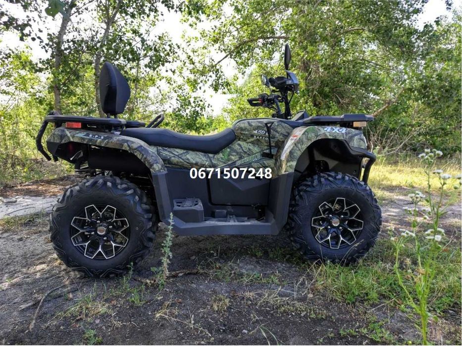 КВАДРОЦИКЛ SokMoto RAPTOR 450L EPS Третья Генерация (Електропідсилювач керма) EFI | 4х4 | Підігрів керма | Захист дна та ричагів Сок Мото доставка
