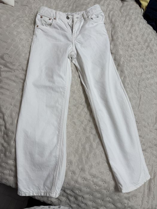 Джинси ZARA білі 8 -9 роуів