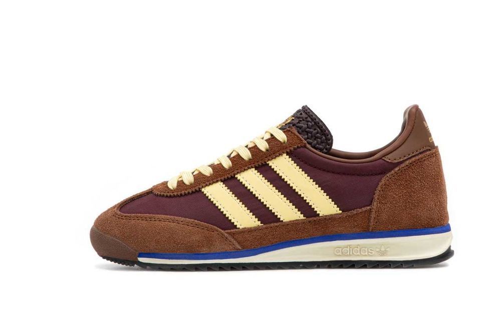 Замшевые кроссовки Adidas SL 72 IH8018 кросівки адідас сл 72 (36-45)
