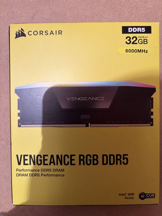 Memorias corsair Vengeance DDR5 32gb - 600 MHz