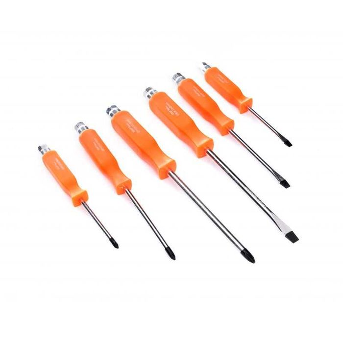 WKRĘTAKI ŚRUBOKRĘTY do POBIJANIA 6szt. Śrubokręty Ślusarskie kd10949