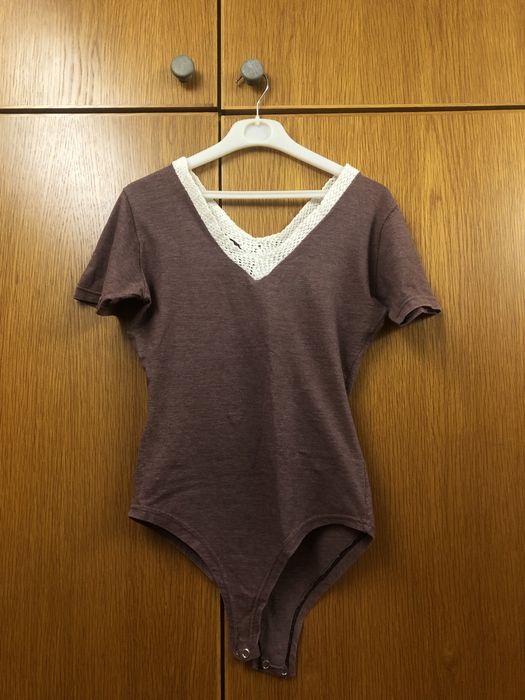 Body tshirt crochet novo