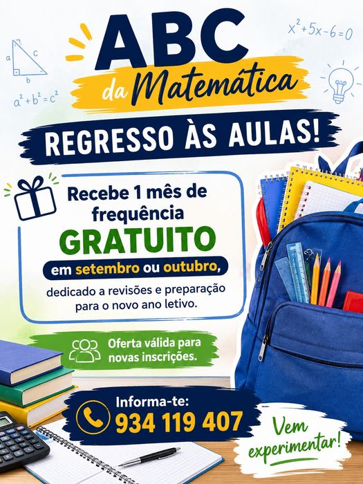 Explicações Matemática, Física e Química