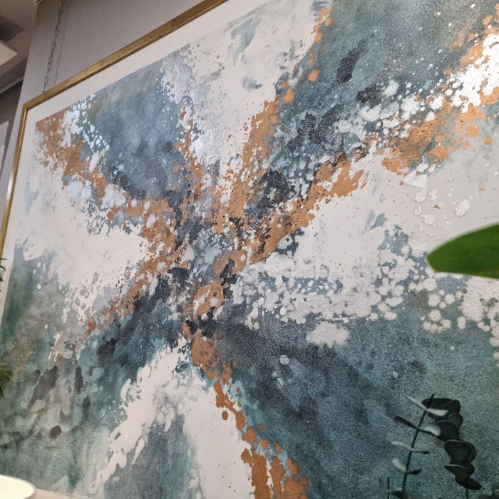 Quadro Abstracto Azul - 156X3,8X106  By Arcoazul Design