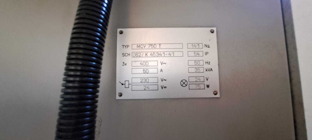 Centro de Maquinação CNC Mas MCV 750 Sprint