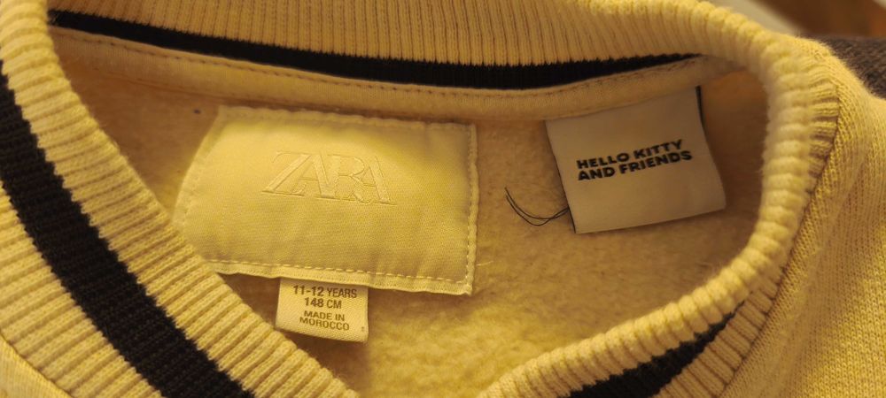 Gruba bluza Hello Kitty Zara r. 148.