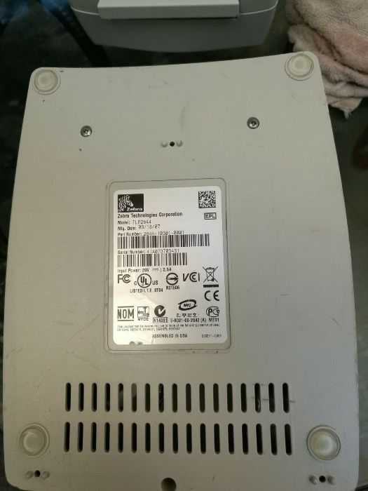 Принтер Zebra TLP2844, USB печатает на ткани, клеенке, оракал