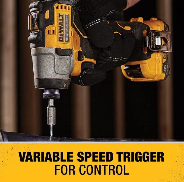 Ударний шуруповерт-гайковерт імпакт DEWALT DCF801 12V MAX із США