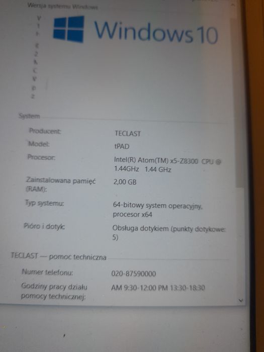 Tablet teclast x80 plus