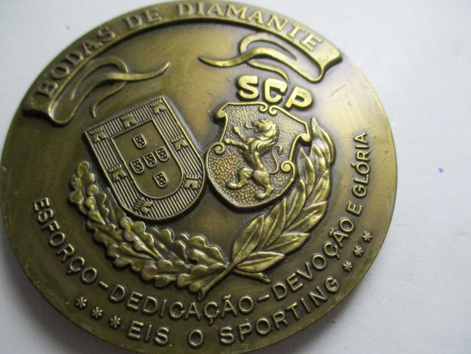 Medalha Futebol Sporting Clube de Portugal 75 Anos