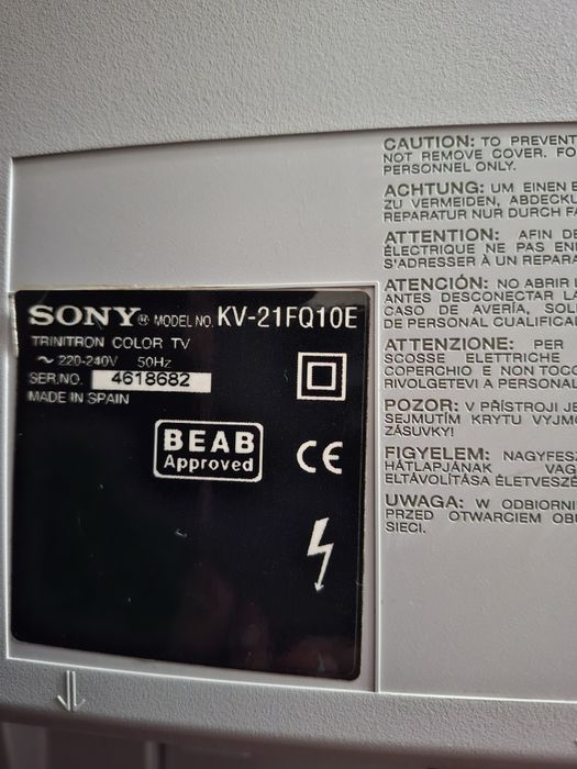 Televisor SONY ecrã plano