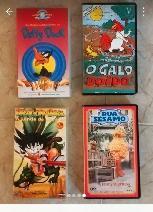 Filmes infantis VHS