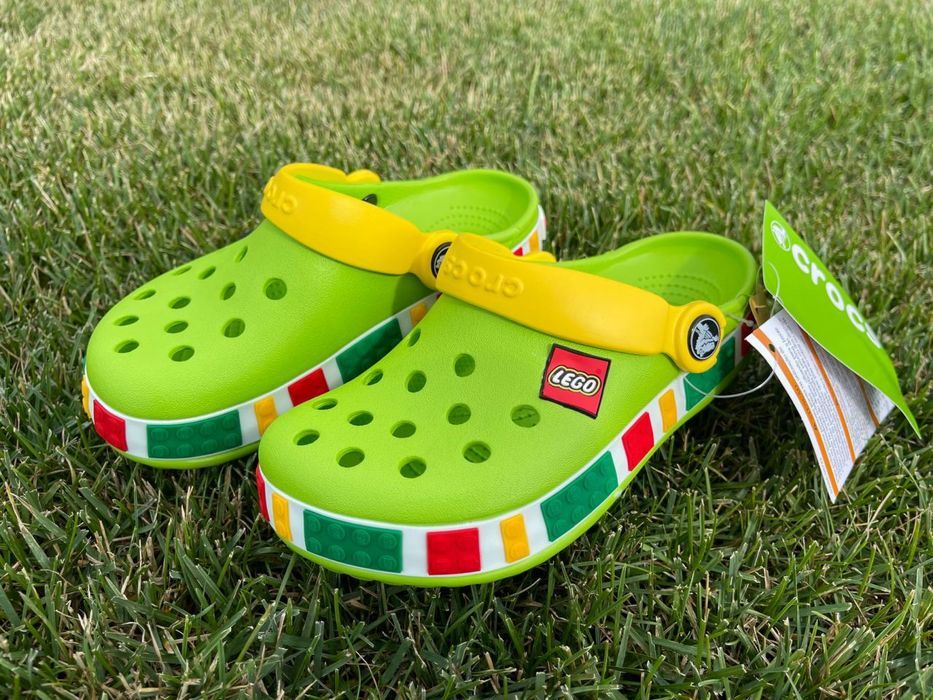 Дитячі крокси лего детские crocs lego багато кольорів