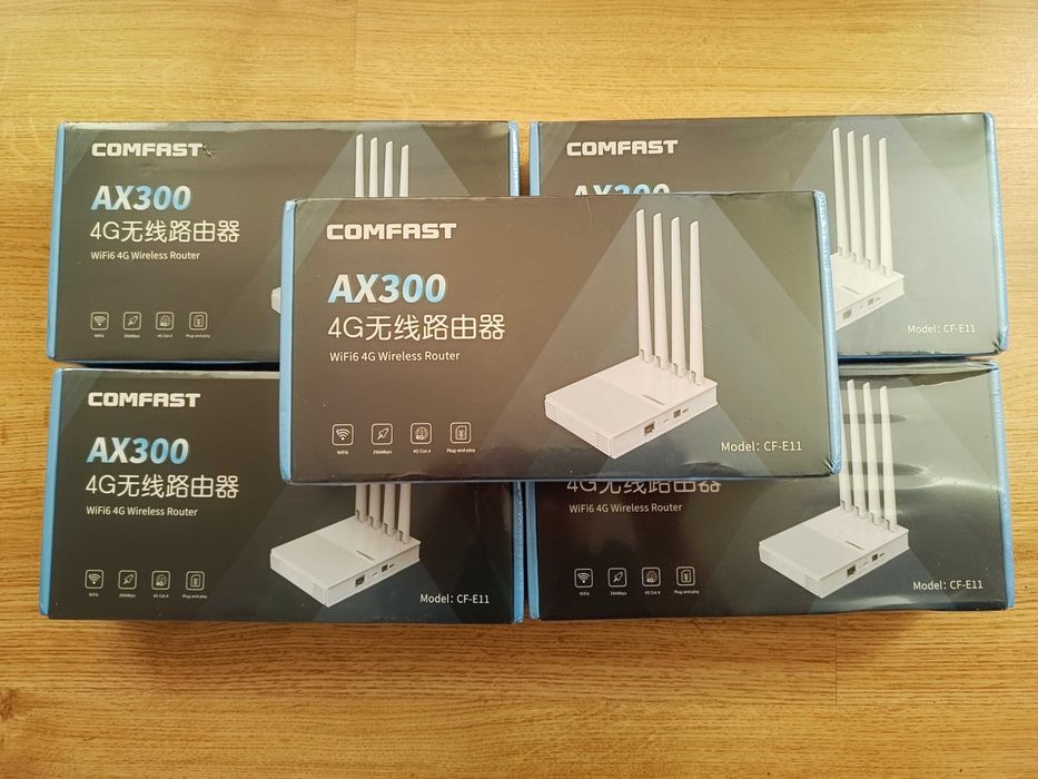 COMFAST AX300 4G роутер WiFi6 SIM картка LAN Type-C: 1 350 грн ...