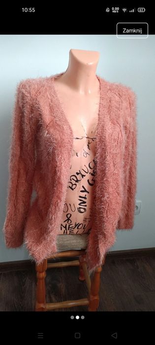 Sweterek kardigan 152