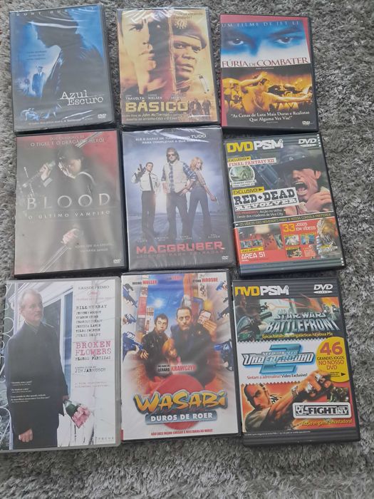 Filmes dvd  novos e usados