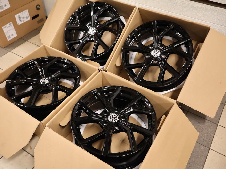Vw t-roc troc felgi aluminiowe 17 7x17 et45 platin nowe