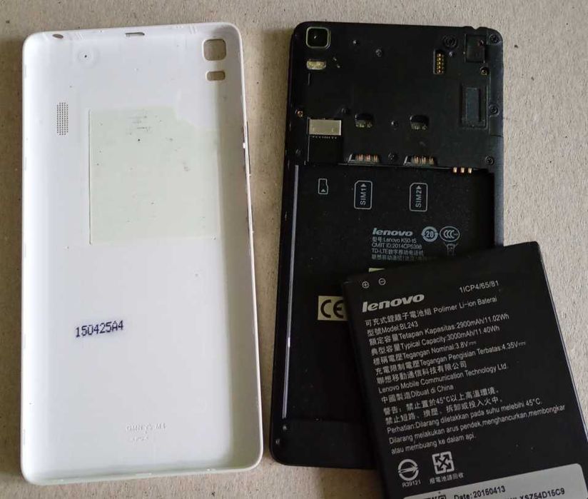 Lenovo K3 Note (model K50-t5) – problem z dotykiem