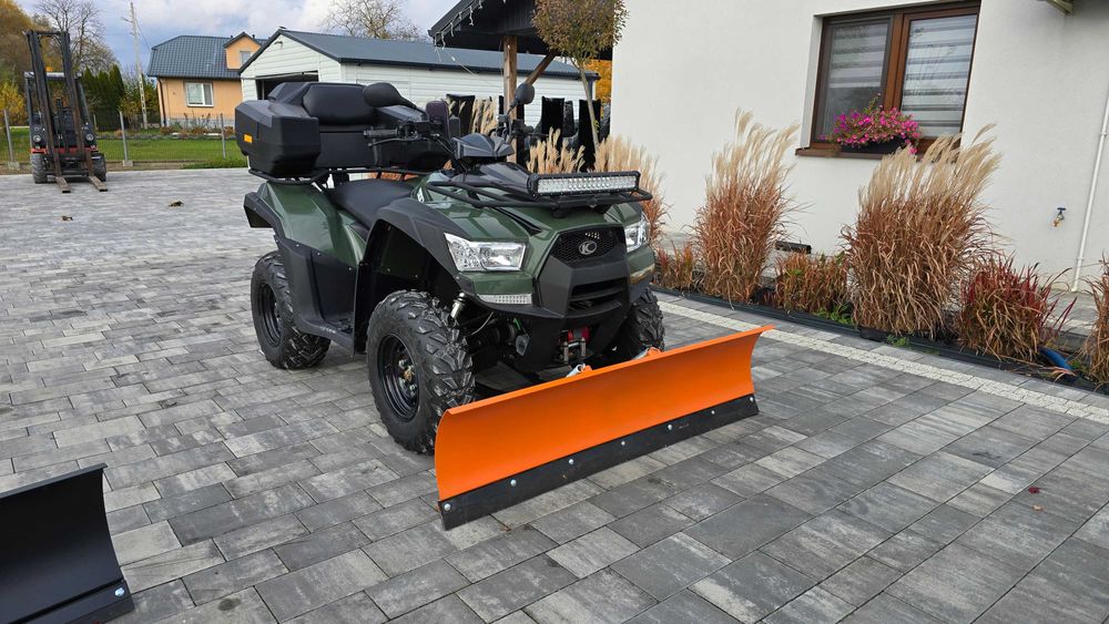 Pług Śnieżny z Systemem Click & Go – Idealny do Twojego Quada!