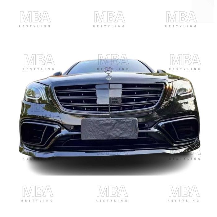 Карбоновый обвес BRABUS карбон Mercedes W222 Спойлер Губа Диффузор