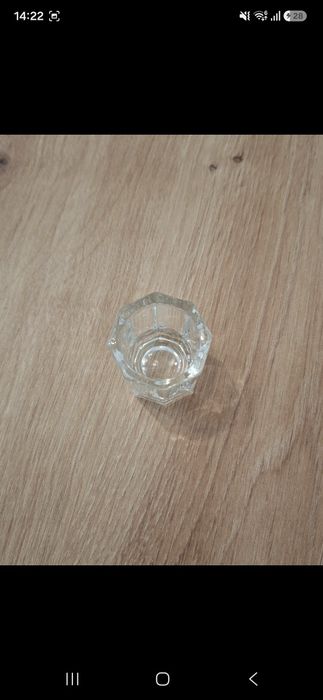 Kieliszek, pojemniczek do slip solution - przedłużanie paznokci