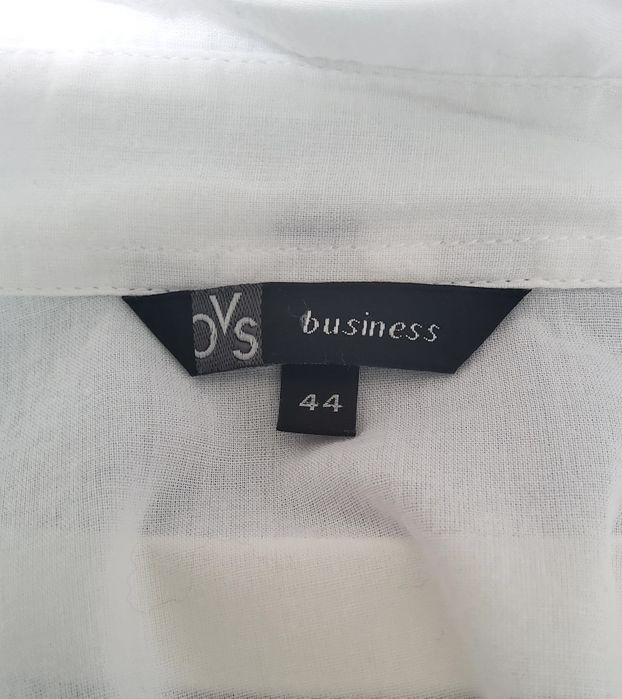 OVS - Business - biała, bawełniana tunika