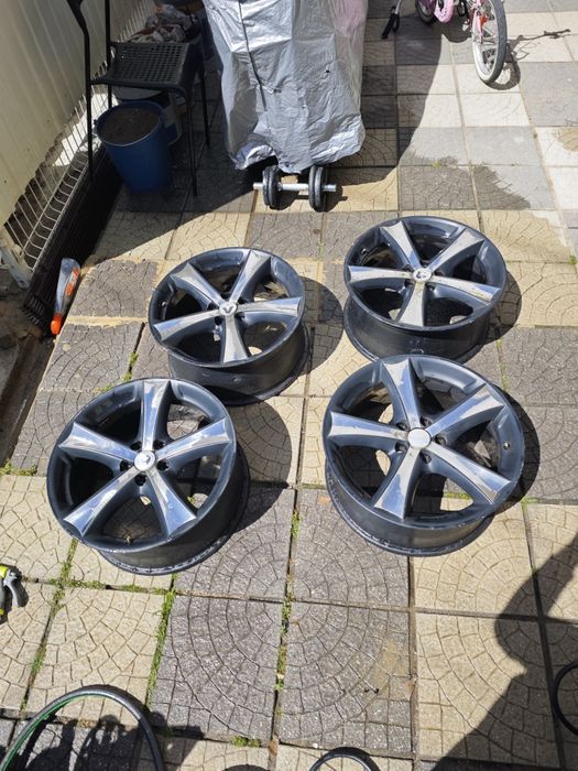 Vendo jantes 18 furação 5 -108 retiradas de um Megane fase 2