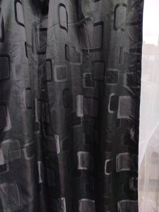 Готовая Штора с лентой для крючков