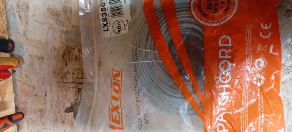 Przewód sieciowy RJ45  50m