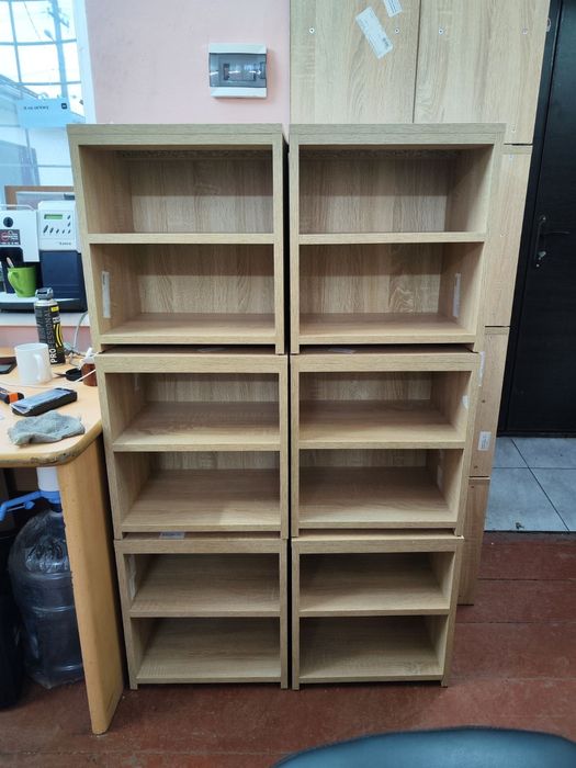 Тумба  Стеллаж  Ваниль Шагрень