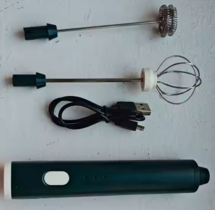 Пінозбивач спінювач міні міксер usb зарядка