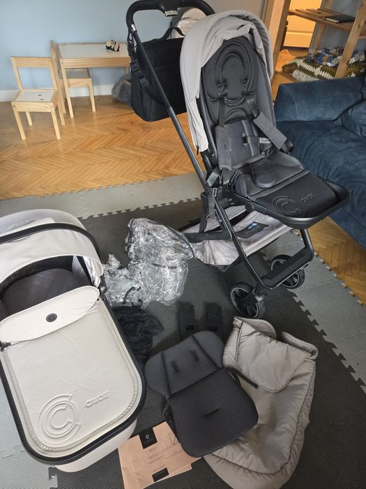 wózek 2w1 Cavoe Moi+ w zestawie