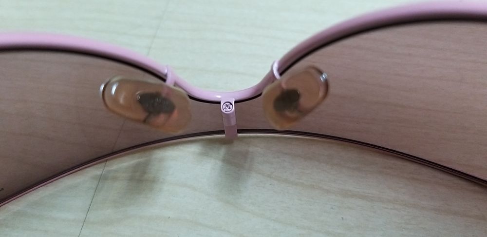 Óculos Ray Ban aviator, cor de rosa. Originais.