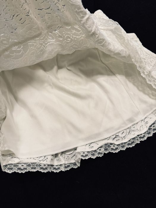 Spodniczka kremowa Benetton XXS na 100cm do 122 cm