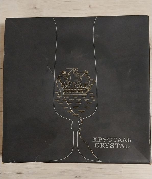 Хрусталь, набір рюмок 6 шт