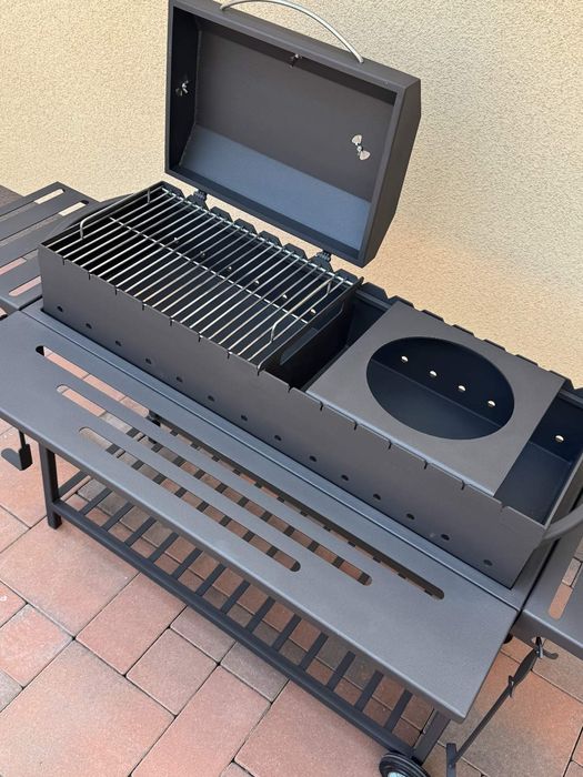 мангал 4 мм мангал під казан барбекю мангал з кришкою та термометром