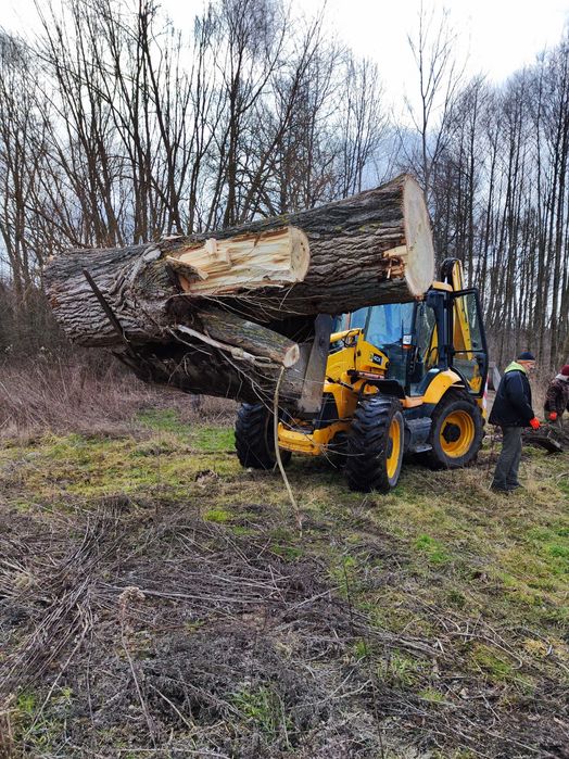 Koparko-ladowarka/koparka/transport Hds,Roboty ziemne, beton
