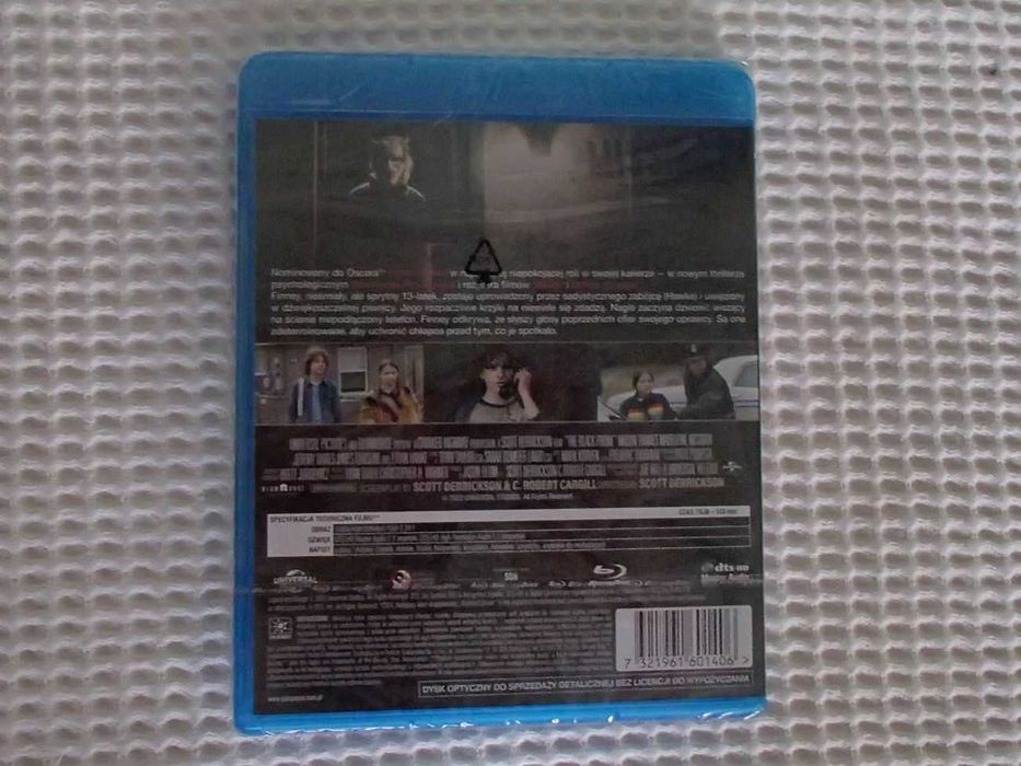 Czarny Telefon Blu-ray Bluray - Nowy , w folii