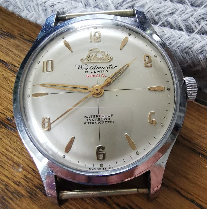 Zegarek atlantic worldmaster kolekcjonerski
