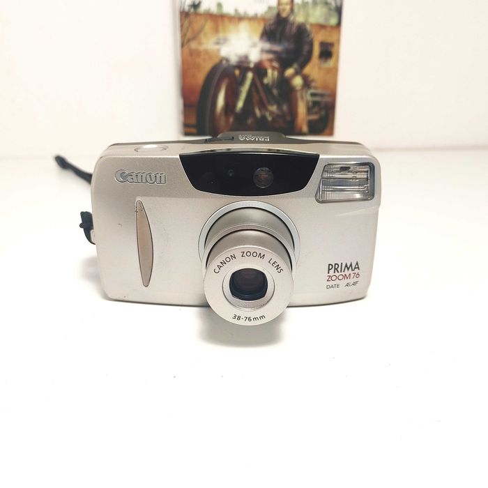 Niezawodny Kompakt CANON Prima Zoom 76 Date Ai AF lens 38-76mm