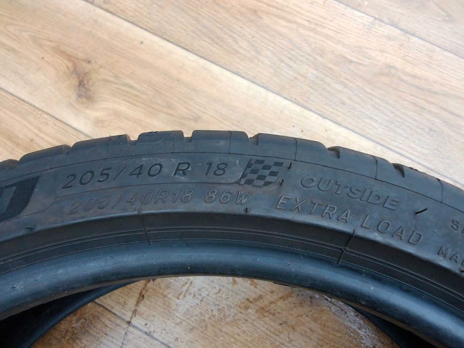 Michelin Pilot Sport 4 ZP 205/40/18 86W XL z 2024 ładne!