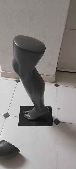 Pé de exposição de perna homem