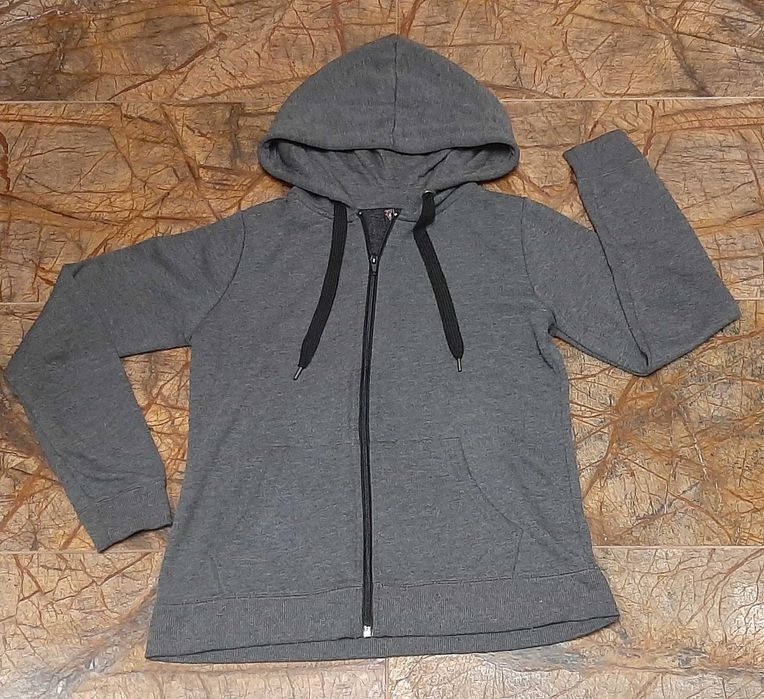 Bluza z kapturem New Yorker (FB Sister), szara, na suwak, rozmiar