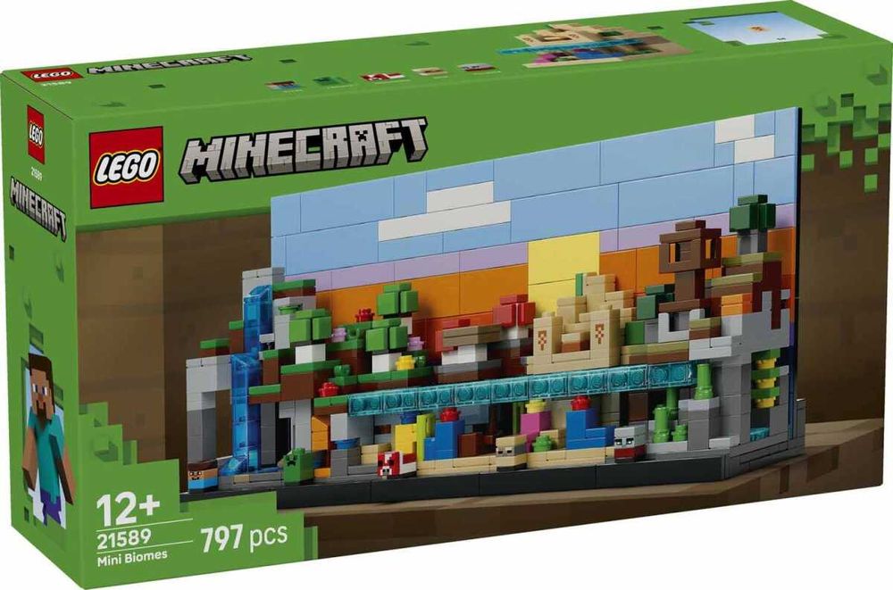 Конструктор LEGO Minecraft 21589 Мінібіоми